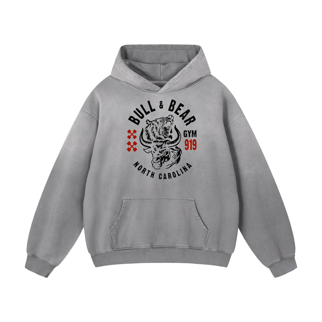 Heavyweight Sunfade Oversized Gym Hoodie